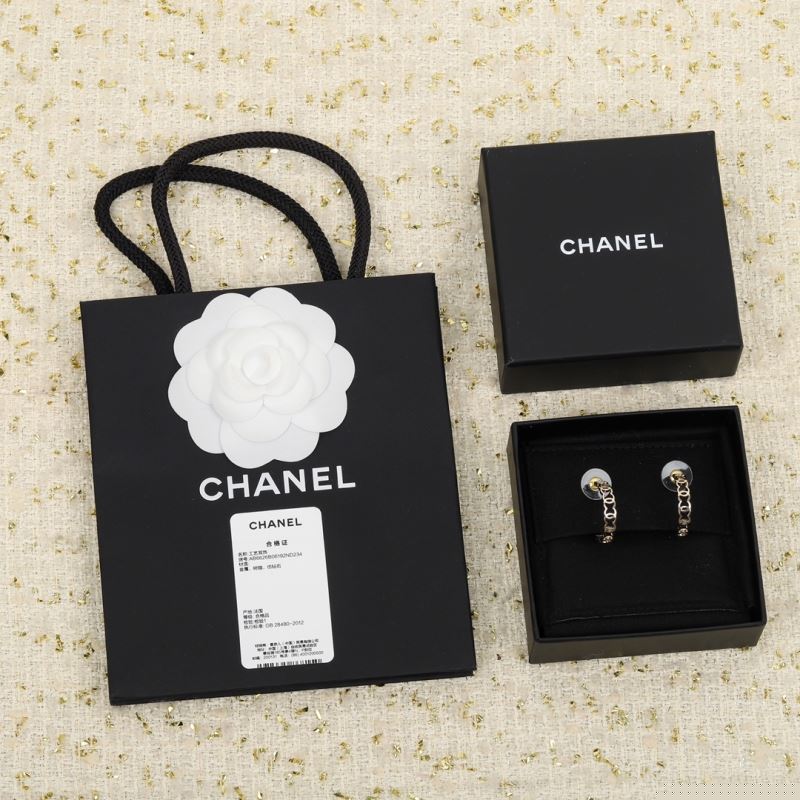 Ch*el earrings